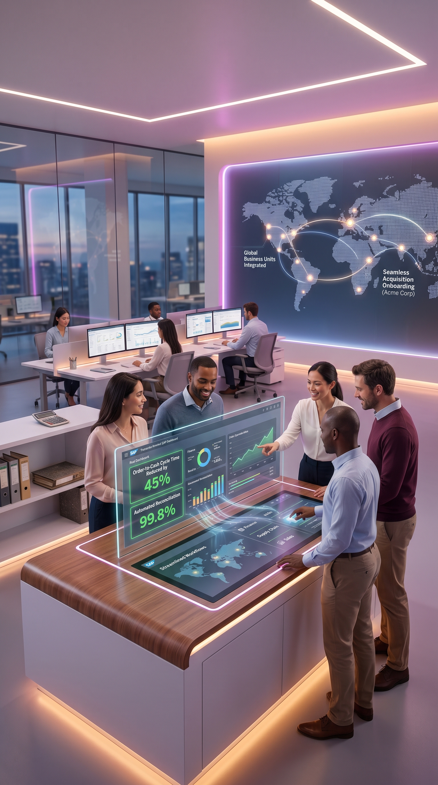 SAP implementation delivery and go live business outcomes