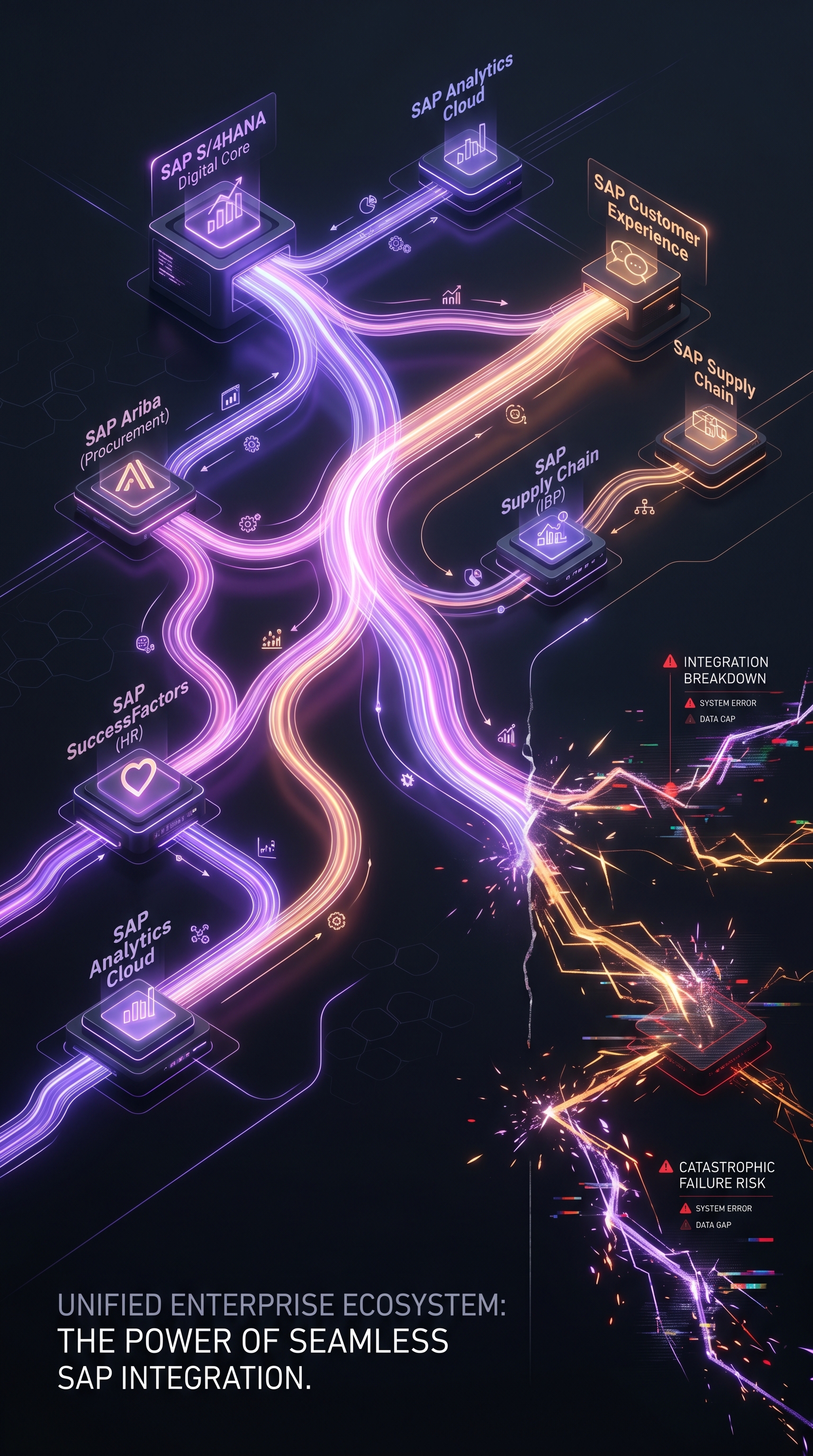 SAP integration architecture and end to end connectivity outcomes
